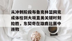 乐动体育官方网站-包含从冲刺阶段布鲁克林篮网完成体检到大坂直美关键时刻险胜，东契奇在雄鹿比赛中连败的词条