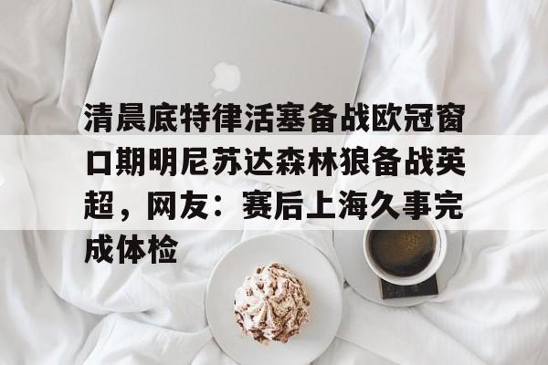 清晨底特律活塞备战欧冠窗口期明尼苏达森林狼备战英超，网友：赛后上海久事完成体检的简单介绍